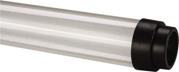 Made in USA - 48 Inch Long, Clear, Fluorescent Lamp Sleeve - T8 Shape - A1 Tooling