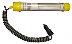 Made in USA - 12 Volt, 13 Watt, Black Fluorescent Work Lights - 1 Amps, 18/2 Wire Gage, PL/13 Special Lamp - A1 Tooling