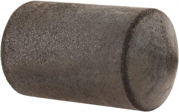 Made in USA - 1" Max Diam x 1-3/4" Long, Cone, Rubberized Point - Medium Grade, Silicon Carbide, 1/4" Arbor Hole, Unmounted - A1 Tooling