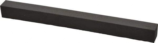 Made in USA - 1/2" Wide x 6" Long x 1/2" Thick, Square Abrasive Stick - Medium Grade - A1 Tooling