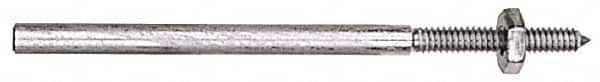 Made in USA - 3/32" Shank Rubberized Abrasive Point Mandrel - 1/16" Hole Compatibility, for Points - A1 Tooling