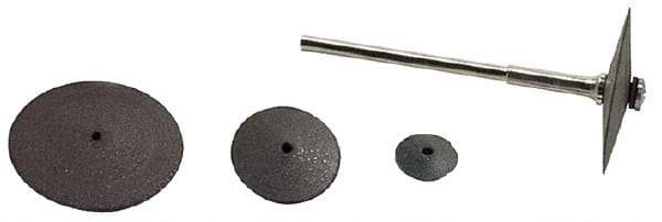 Made in USA - 5/8" Diam x 1/16" Hole x 3/32" Thick, Surface Grinding Wheel - Medium Grade, 20,000 Max RPM - A1 Tooling