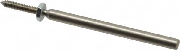 Made in USA - 1/8" Shank Rubberized Abrasive Point Mandrel - 1/16" Hole Compatibility, for Points - A1 Tooling