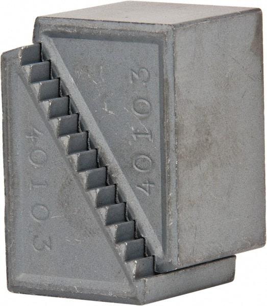 Gibraltar - 2 Piece, 29 to 64mm Height Adjustment, Steel Step Block - 1/16" Step Depth, 1/8" Step Elevation, 25mm Width, 1-39/64" Base Depth, 1-1/16" Height - A1 Tooling