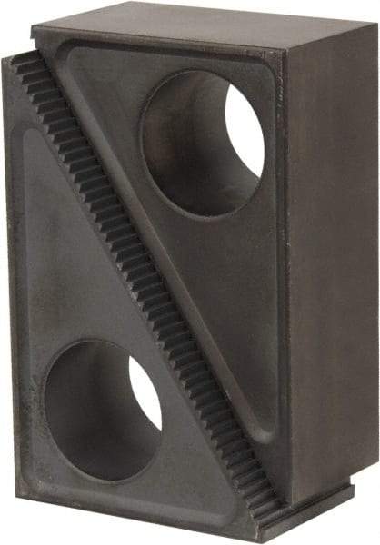 Gibraltar - 2 Piece, 89 to 229mm Height Adjustment, Steel Step Block - 1/16" Step Depth, 1/8" Step Elevation, 51mm Width, 5-21/64" Base Depth, 3-7/16" Height - A1 Tooling