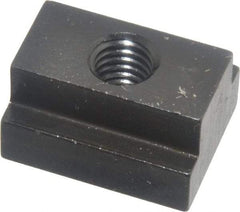 Gibraltar - 3/8-16 Blind Tapped T Slot Nut - 9/16" Slot Width, 7/8 x 11/32" Base Width x Height, 1-1/8 x 5/8" OAL x Height - A1 Tooling