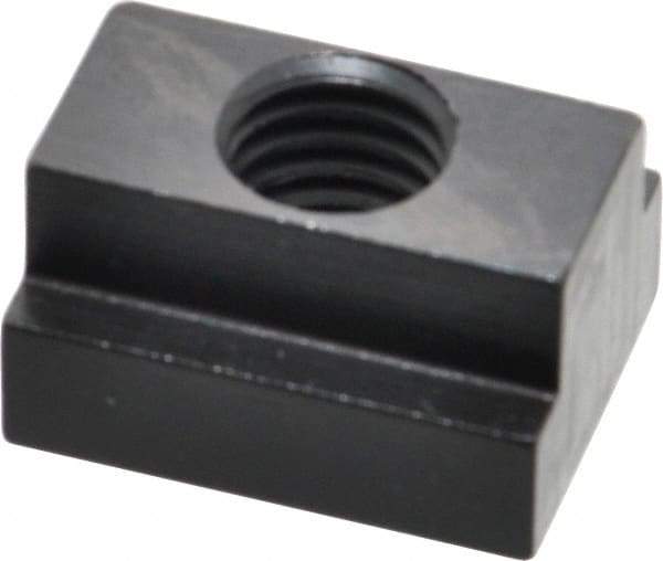 Gibraltar - 1/2-13 Blind Tapped T Slot Nut - 9/16" Slot Width, 7/8 x 11/32" Base Width x Height, 1-1/8 x 5/8" OAL x Height - A1 Tooling