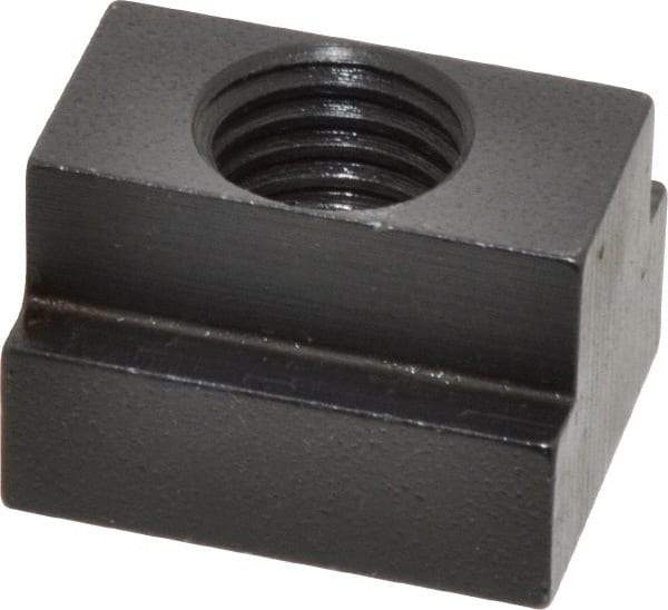 Gibraltar - 3/4-10 Blind Tapped T Slot Nut - 13/16" Slot Width, 1-1/4 x 9/16" Base Width x Height, 1-1/2 x 1" OAL x Height - A1 Tooling