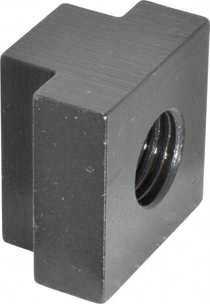 Gibraltar - 3/4-10 Blind Tapped T Slot Nut - 7/8" Slot Width, 1-1/2 x 9/16" Base Width x Height, 1-1/2 x 1" OAL x Height - A1 Tooling