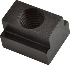 Gibraltar - 3/4-10 Tapped Through T Slot Nut - 13/16" Slot Width, 1-1/4 x 9/16" Base Width x Height, 1-1/2 x 1" OAL x Height - A1 Tooling