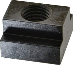 Gibraltar - 3/4-10 Tapped Through T Slot Nut - 7/8" Slot Width, 1-1/2 x 9/16" Base Width x Height, 1-1/2 x 1" OAL x Height - A1 Tooling