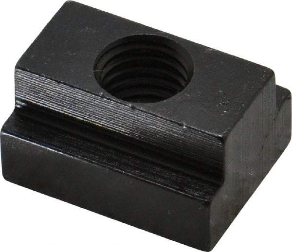 Gibraltar - M12x1.75 Blind Tapped T Slot Nut - 9/16" Slot Width, 22 x 9mm Base Width x Height, 29 x 16mm OAL x Height - A1 Tooling