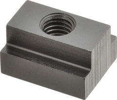 Gibraltar - M10x1.50 Tapped Through T Slot Nut - 9/16" Slot Width, 22 x 9mm Base Width x Height, 29 x 16mm OAL x Height - A1 Tooling