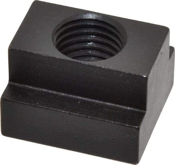 Gibraltar - M20x2.50 Tapped Through T Slot Nut - 7/8" Slot Width, 35 x 14mm Base Width x Height, 38 x 25mm OAL x Height - A1 Tooling