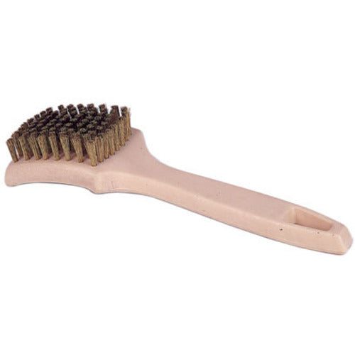 Small Tire Cleaning Brush, Brass Wire Fill - A1 Tooling