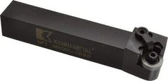 Kennametal - MRGN, Left Hand Cut, 15° Lead Angle, 1" Shank Height x 1" Shank Width, Negative Rake Indexable Turning Toolholder - 6" OAL, RN..64 Insert Compatibility, Series Kenloc - A1 Tooling