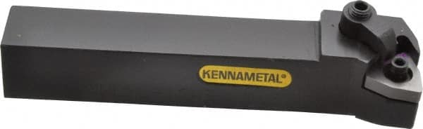 Kennametal - MWLN, Left Hand Cut, 5° Lead Angle, 3/4" Shank Height x 3/4" Shank Width, Negative Rake Indexable Turning Toolholder - 4-1/2" OAL, WN..43. Insert Compatibility, Series Kenloc - A1 Tooling