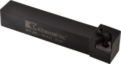 Kennametal - MTJN, Left Hand Cut, 3° Lead Angle, 1" Shank Height x 1" Shank Width, Negative Rake Indexable Turning Toolholder - 6" OAL, TN..43. Insert Compatibility, Series Kenloc - A1 Tooling