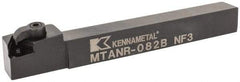 Kennametal - MTAN, Right Hand Cut, 3° Lead Angle, 1/2" Shank Height x 1/2" Shank Width, Negative Rake Indexable Turning Toolholder - 4-1/2" OAL, TN..22. Insert Compatibility, Series Kenloc - A1 Tooling