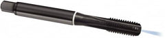 Guhring - M10x1.50 Metric, 4 Flute, Oxide Finish, Cobalt Spiral Point Tap - Modified Bottoming Chamfer, Right Hand Thread, 100mm OAL, 6HX Class of Fit, Series 1890 - Exact Industrial Supply