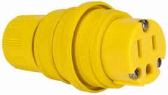 Value Collection - 125 VAC, 15 Amp, 5-15 Configuration, Industrial Grade, Ungrounded Connector - 1 Phase, 2 Poles, IP67 - A1 Tooling