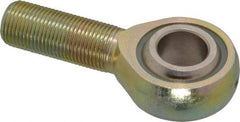 Alinabal - 3/4" ID, 1-3/4" Max OD, 9,000 Lb Max Static Cap, Spherical Rod End - 3/4-16 RH, 1" Shank Diam, 1-3/4" Shank Length, Steel with Molded Nyloy Raceway - A1 Tooling