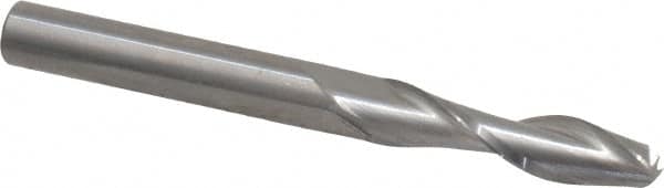 Onsrud - 1/4" Cutting Diam x 1" Length of Cut, 2 Flute, Upcut Spiral Router Bit - Uncoated, Right Hand Cut, Solid Carbide, 2-1/2" OAL x 1/4" Shank Diam, Double Edge, 30° Helix Angle - A1 Tooling