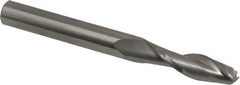 Onsrud - 5/16" Cutting Diam x 1-1/8" Length of Cut, 2 Flute, Upcut Spiral Router Bit - Uncoated, Right Hand Cut, Solid Carbide, 3" OAL x 5/16" Shank Diam, Double Edge, 30° Helix Angle - A1 Tooling