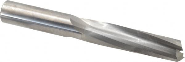 Onsrud - 3/4" Cutting Diam x 3-1/8" Length of Cut, 2 Flute, Upcut Spiral Router Bit - Uncoated, Right Hand Cut, Solid Carbide, 6" OAL x 3/4" Shank Diam, Double Edge, 11° Helix Angle - A1 Tooling