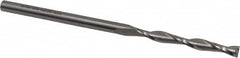 Onsrud - 3/16" Cutting Diam x 1-5/8" Length of Cut, 2 Flute, Upcut Spiral Router Bit - Uncoated, Right Hand Cut, Solid Carbide, 3" OAL x 3/16" Shank Diam, Double Edge, 25° Helix Angle - A1 Tooling