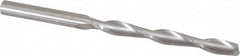 Onsrud - 3/8" Cutting Diam x 3-1/2" Length of Cut, 2 Flute, Upcut Spiral Router Bit - Uncoated, Right Hand Cut, Solid Carbide, 5" OAL x 3/8" Shank Diam, Double Edge, 25° Helix Angle - A1 Tooling