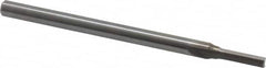 Onsrud - 3/16" Diam, 1/4" Shank Diam, 5/8" Length of Cut, 2 Flute Double Edge Straight Router Bit - 4" Overall Length, Right Hand Cut, Solid Carbide - A1 Tooling