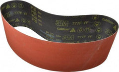 3M - 6" Wide x 310" OAL, 80 Grit, Ceramic Abrasive Belt - Ceramic, Medium, Coated, YF Weighted Cloth Backing, Wet/Dry, Series 777F - A1 Tooling