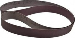 3M - 1-1/2" Wide x 60" OAL, 120 Grit, Aluminum Oxide Abrasive Belt - Aluminum Oxide, Fine, Coated, X Weighted Cloth Backing, Series 341D - A1 Tooling