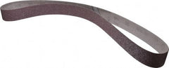 3M - 2" Wide x 60" OAL, 36 Grit, Aluminum Oxide Abrasive Belt - Aluminum Oxide, Very Coarse, Coated, X Weighted Cloth Backing, Series 341D - A1 Tooling