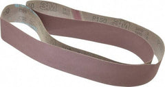 3M - 2" Wide x 72" OAL, 150 Grit, Aluminum Oxide Abrasive Belt - Aluminum Oxide, Very Fine, Coated, X Weighted Cloth Backing, Series 341D - A1 Tooling