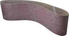 3M - 6" Wide x 48" OAL, 24 Grit, Aluminum Oxide Abrasive Belt - Aluminum Oxide, Very Coarse, Coated, X Weighted Cloth Backing, Series 341D - A1 Tooling