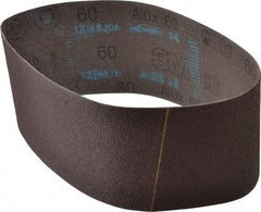 3M - 4" Wide x 24" OAL, 60 Grit, Aluminum Oxide Abrasive Belt - Aluminum Oxide, Medium, Coated, X Weighted Cloth Backing, Series 341D - A1 Tooling