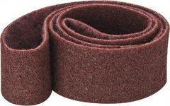 3M - 3" Wide x 72" OAL, Aluminum Oxide Abrasive Belt - Aluminum Oxide, Medium, Nonwoven, Series SC-BS - A1 Tooling