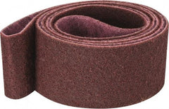 3M - 4" Wide x 132" OAL, Aluminum Oxide Abrasive Belt - Aluminum Oxide, Medium, Nonwoven, Series SC-BS - A1 Tooling