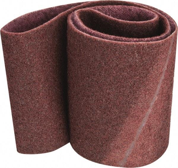 3M - 6" Wide x 48" OAL, Aluminum Oxide Abrasive Belt - Aluminum Oxide, Medium, Nonwoven, Series SC-BS - A1 Tooling