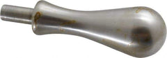 Gibraltar - 3/8" Press Fit Stem, Revolving Handwheel & Machine Handle - Carbon Steel Bulb Shape Handle, 3/4" Long Carbon Steel Stem, 3-25/32" OAL - A1 Tooling