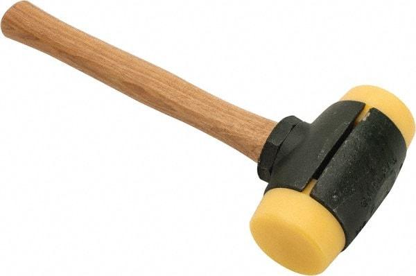 Garland - 6-1/2 Lb Head 2-3/4" Face Plastic Split Head Hammer - Wood Handle - A1 Tooling