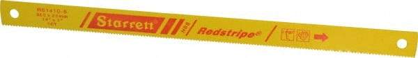 Starrett - 14" Long, 10 Teeth per Inch, High Speed Steel Power Hacksaw Blade - Toothed Edge, 1" Wide x 0.05" Thick - A1 Tooling