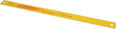 Starrett - 17" Long, 6 Teeth per Inch, High Speed Steel Power Hacksaw Blade - Toothed Edge, 1-1/4" Wide x 0.062" Thick - A1 Tooling