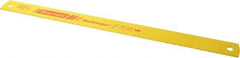 Starrett - 18" Long, 6 Teeth per Inch, High Speed Steel Power Hacksaw Blade - Toothed Edge, 1-1/2" Wide x 0.075" Thick - A1 Tooling