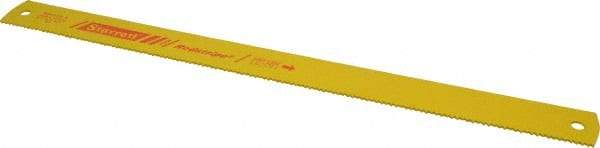 Starrett - 21" Long, 6 Teeth per Inch, High Speed Steel Power Hacksaw Blade - Toothed Edge, 1-3/4" Wide x 0.088" Thick - A1 Tooling