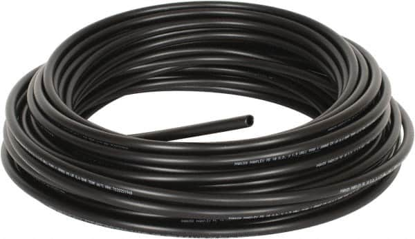 Parker - 10mm OD, 100' Long, Polyethylene Tube - Black, -80 to 150°F - A1 Tooling