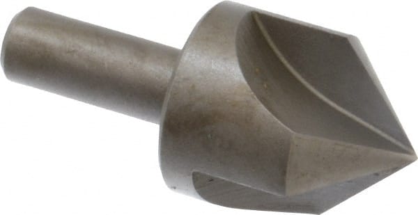 Keo - 1-1/4" Head Diam, 1/2" Shank Diam, 3 Flute 90° High Speed Steel Countersink - A1 Tooling