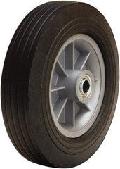 Hamilton - 10 Inch Diameter x 2-3/4 Inch Wide, Rubber on Polypropylene Caster Wheel - 500 Lb. Capacity, 3-1/4 Inch Hub Length, 3/4 Inch Axle Diameter, Ball Bearing - A1 Tooling